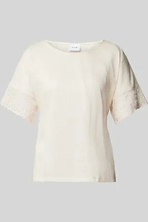 VILA T-Shirt mit Häkelspitze Modell 