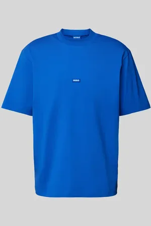 Hugo Blue T-Shirt mit Label-Badge Modell 