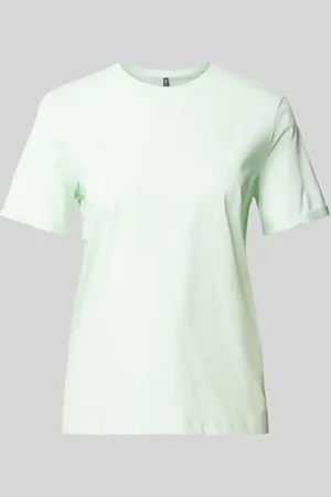 Pieces® Regular Fit T-Shirt aus reiner Baumwolle Modell 