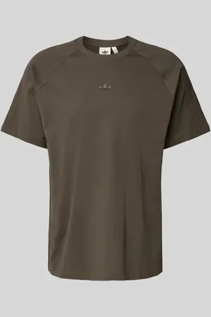 adidas T-Shirt mit Label-Stitching in , Größe XS