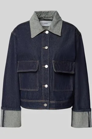 Y.A.S Jeansjacke mit Pattentaschen Modell 