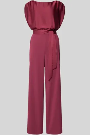 Swing Jumpsuit mit Bindegürtel in , Größe 38