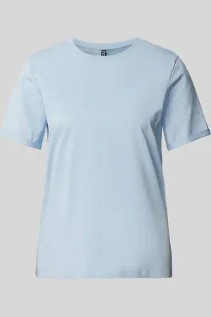 Pieces® Regular Fit T-Shirt aus reiner Baumwolle Modell 