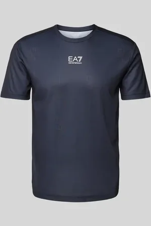 EA7 T-Shirt mit Label-Print in , Größe L