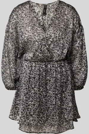 MANGO Minikleid in Wickel-Optik in , Größe XS