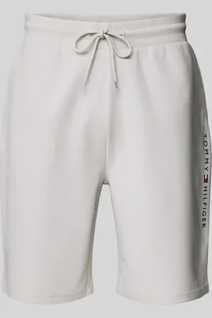 Tommy Hilfiger Sweatshorts mit Label-Print in , Größe M