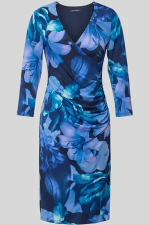 Swing Cocktailkleid in Wickel-Optik in , Größe 34