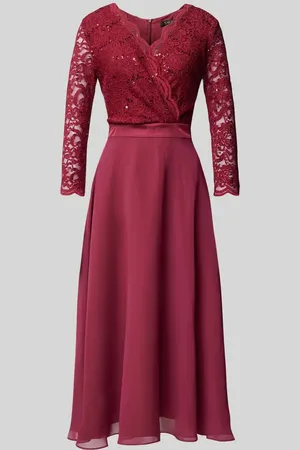 Swing Cocktailkleid in Wickel-Optik in , Größe 36
