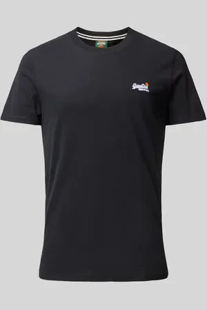 Superdry T-Shirt mit Label-Stitching in , Größe M