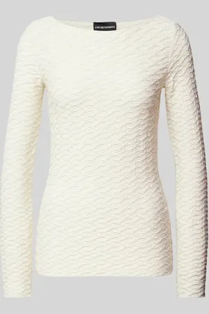 Emporio Armani Longsleeve mit U-Boot-Ausschnitt in , Größe S