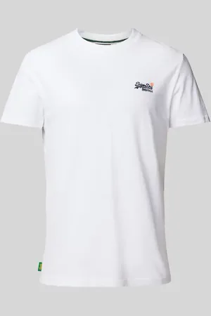 Superdry T-Shirt mit Label-Stitching in , Größe M