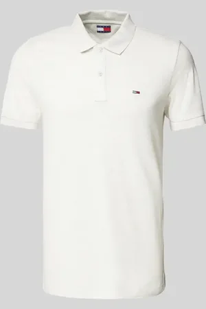 Tommy Hilfiger Slim Fit Poloshirt mit Logo-Stitching in , Größe XS