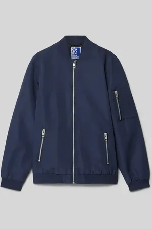 JACK & JONES Bomberjacke mit Reißverschlusstaschen Modell 