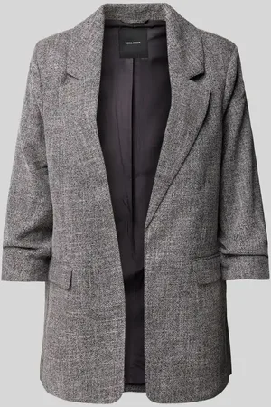 VERO MODA Regular Fit Longblazer mit Raffungen Modell 