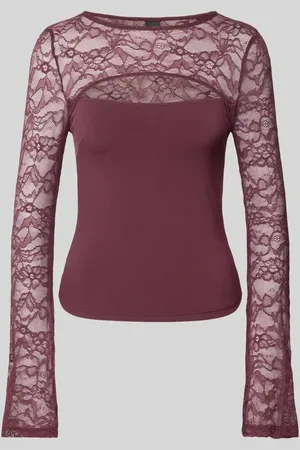 Gina Tricot Longsleeve mit Cut Out in , Größe M