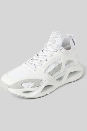 EA7 Sneaker mit Label-Print Modell 
