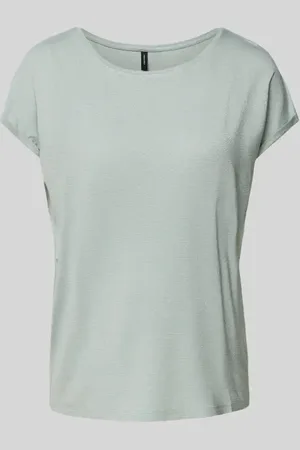 VERO MODA Comfort Fit T-Shirt mit Effekt Garn Modell 