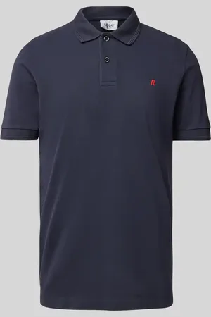 Replay Regular Fit Poloshirt mit Logo-Stitching in , Größe L
