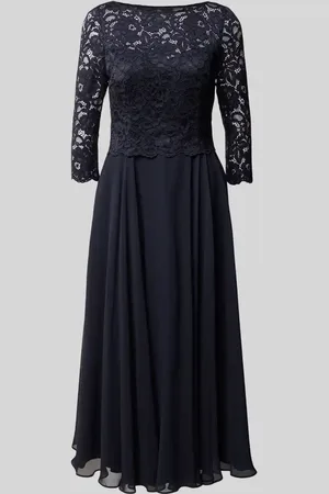 Christian Berg Cocktailkleid mit Ausbrenner-Effekt in , Größe 34