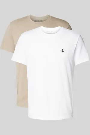 Calvin Klein Regular Fit T-Shirt aus reiner Baumwolle in , Größe S