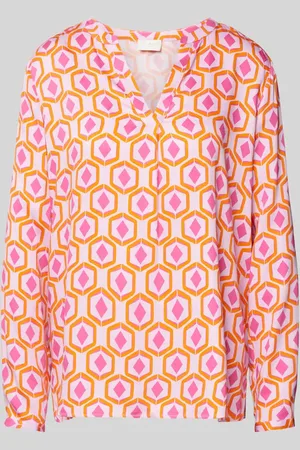 Milano Regular Fit Bluse mit Tunikakragen in , Größe 36