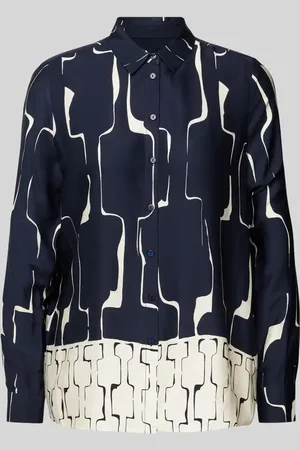 Milano Regular Fit Bluse mit durchgehender Knopfleiste in , Größe 36