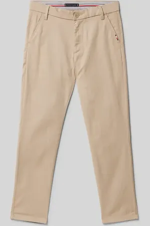 Tommy Hilfiger Chino mit Label-Detail in , Größe 128