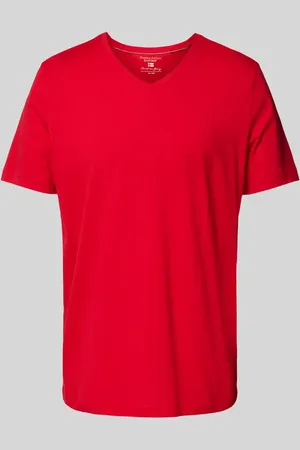 Christian Berg T-Shirt mit V-Ausschnitt in , Größe 3XL