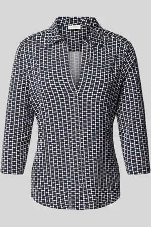 Marc O’ Polo Regular Fit 3/4-Shirt mit Kläppchenkragen in , Größe L