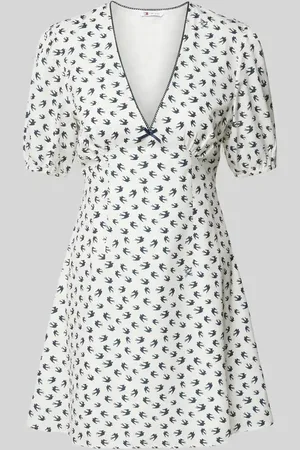 Tommy Hilfiger Minikleid mit V-Ausschnitt in , Größe XS