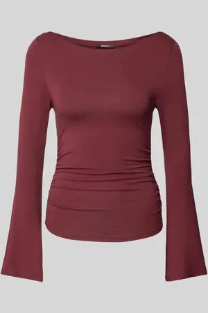 Gina Tricot Longsleeve mit Raffungen in , Größe M