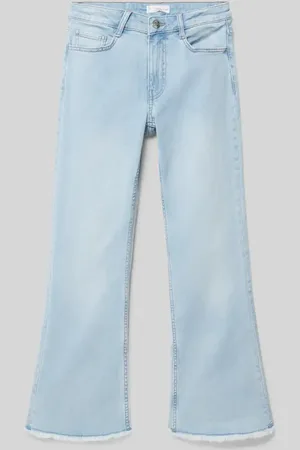 MANGO Jeans mit ausgefranstem Saum in , Größe L