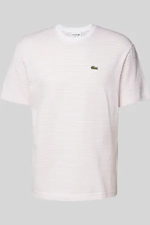 Lacoste T-Shirt mit Label-Stitching in , Größe L