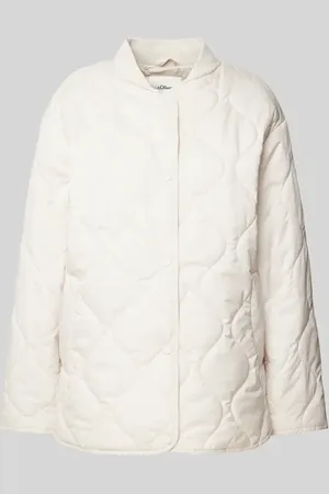 QS by s.Oliver Relaxed Fit Steppjacke mit Druckknopfverschluss in , Größe 34