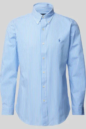 Ralph Lauren Custom Fit Freizeithemd mit Button-Down-Kragen in , Größe L