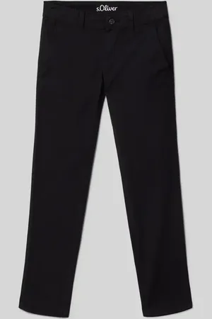 QS by s.Oliver Regular Fit Chino mit Weitenregulierung innen in , Größe 164