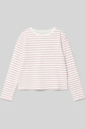 MANGO Longsleeve aus reiner Baumwolle in , Größe 152