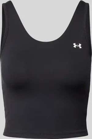 Under Armour Cropped Tanktop mit U-Boot-Ausschnitt in , Größe L