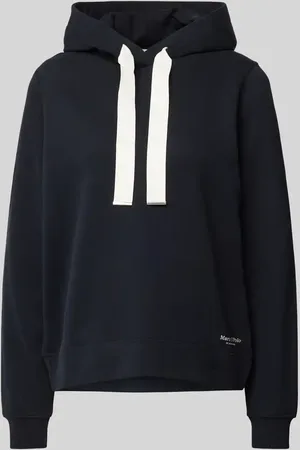 Marc O’ Polo Relaxed Fit Hoodie aus reiner Baumwolle mit gepeachter Oberfläche in , Größe L