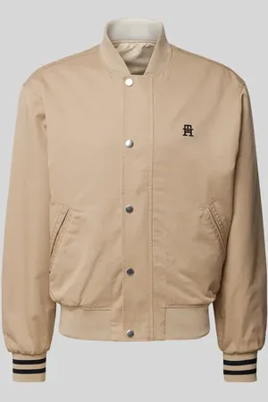 Tommy Hilfiger Bomberjacke mit gerippten Abschlüssen in , Größe L