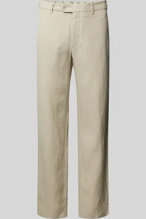 mmx Regular Fit Leinenhose mit Gürtelschlaufen Modell 