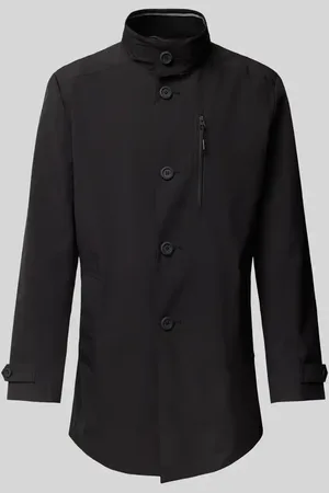 QS by s.Oliver Regular Fit Mantel mit wasserabweisender Funktion und Stehkragen in , Größe 94