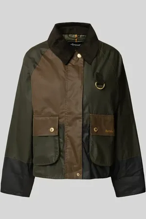 Barbour Jacke mit Umlegekragen Modell 