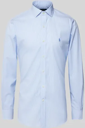 Ralph Lauren Slim Fit Business-Hemd mit Haifischkragen in , Größe 38