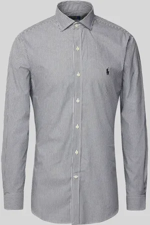 Ralph Lauren Slim Fit Business-Hemd mit Haifischkragen in , Größe 41