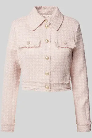 Guess Cropped Blazer mit Umlegekragen Modell 