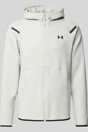 Under Armour Sweatjacke mit Label-Print in , Größe L