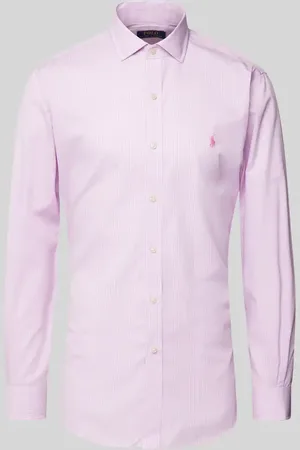 Ralph Lauren Slim Fit Business-Hemd mit Haifischkragen in , Größe 38
