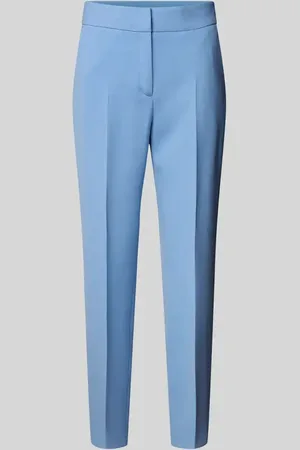 QS by s.Oliver Regular Fit Cigarette Pants aus Viskose-Mix mit elastischem Bund in , Größe 40