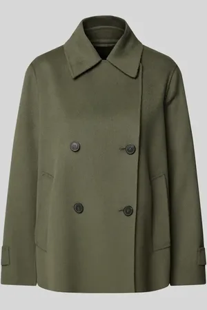 Max Mara Schurwolljacke mit Umlegekragen Modell 